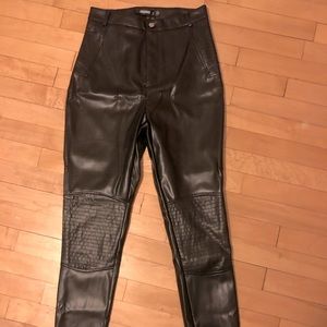 Leather pants